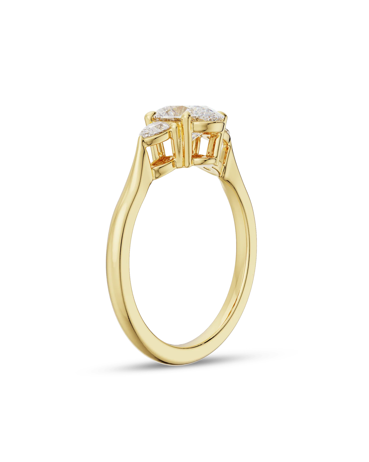 Isla 1.55ct Oval & Pear Diamond Engagement Ring - Image 8
